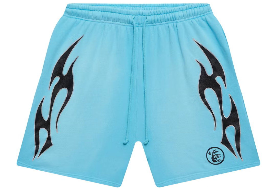 Hellstar Studios Shorts Blue