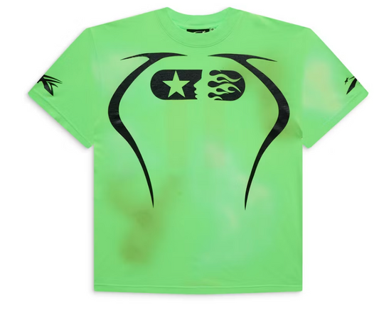 Hellstar Warm Up T-Shirt Neon Green