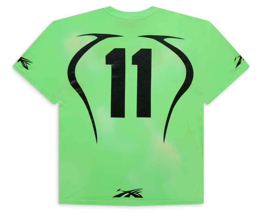 Hellstar Warm Up 7 on 7 Tee Neon Green