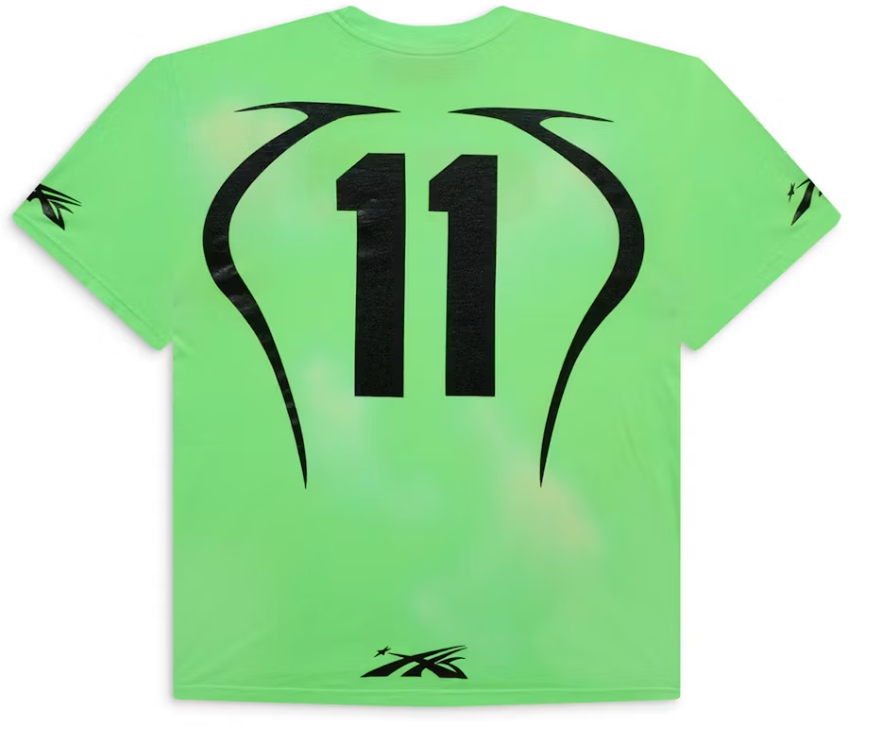 Hellstar Warm Up T-Shirt Neon Green