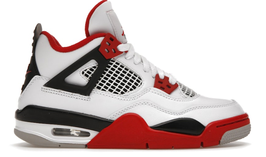 Jordan 4 Retro Fire Red (GS) 408452-160