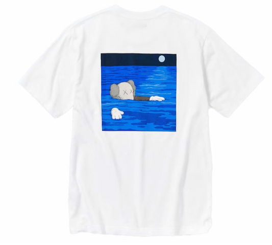 KAWS x Uniqlo UT Short Sleeve Artbook Cover T-shirt (US Sizing) White