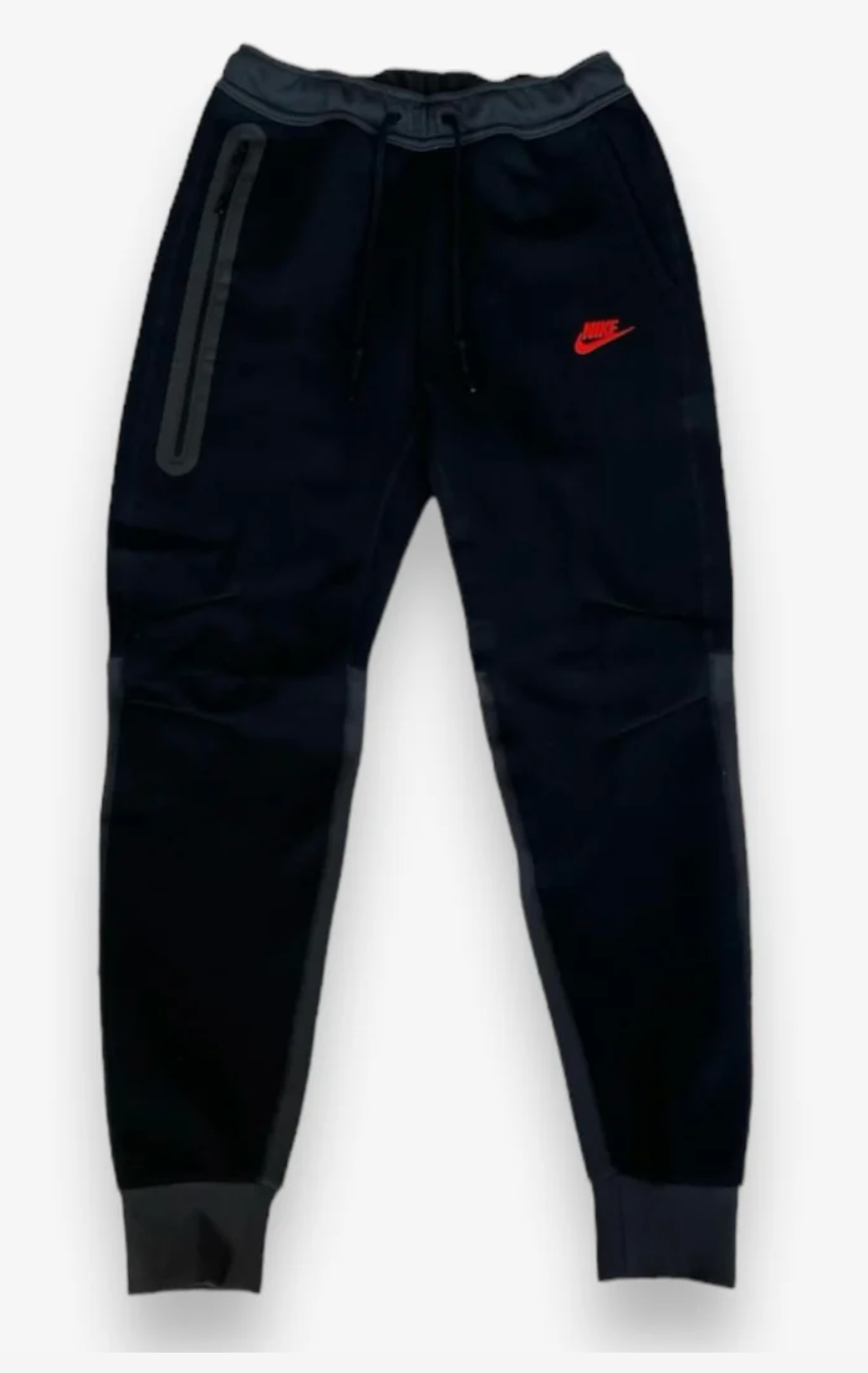 Nike Sportswear Tech Fleece Men's Joggers Black/Light Crimson FB8002-013