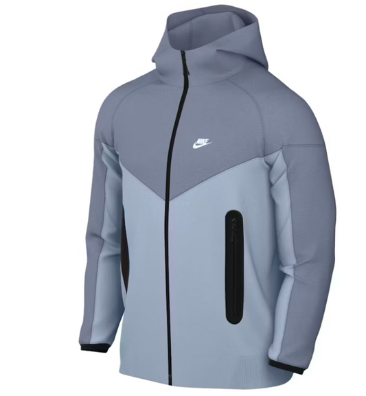 Nike Sportswear Tech Fleece Windrunner Full-Zip Hoodie Light Armory Blue/Ashen FB7921-440