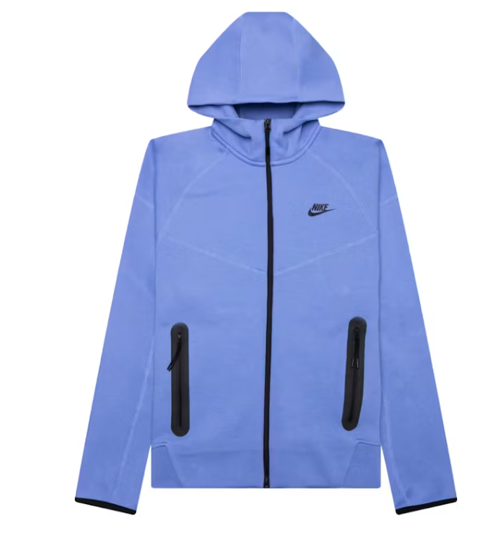 Nike Sportswear Tech Fleece Windrunner Full-Zip Hoodie Polar/Black FB7921-450