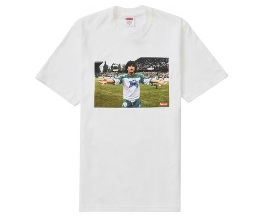 Supreme Maradona Tee White