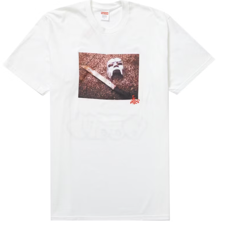 Supreme MF DOOM Tee White