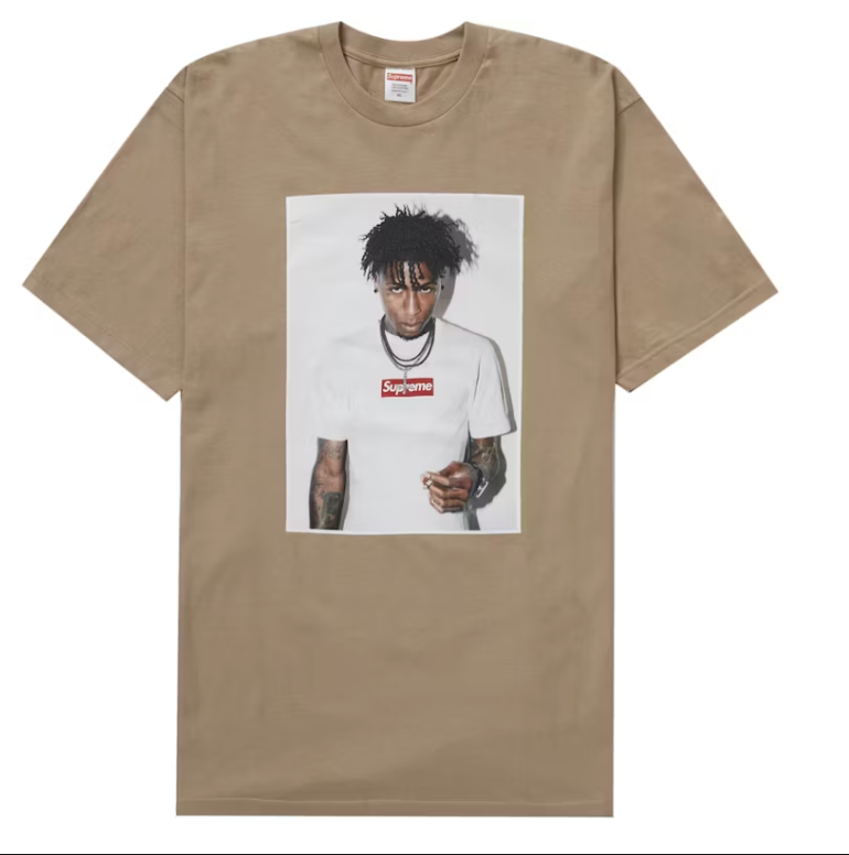 Supreme NBA Youngboy Tee Khaki