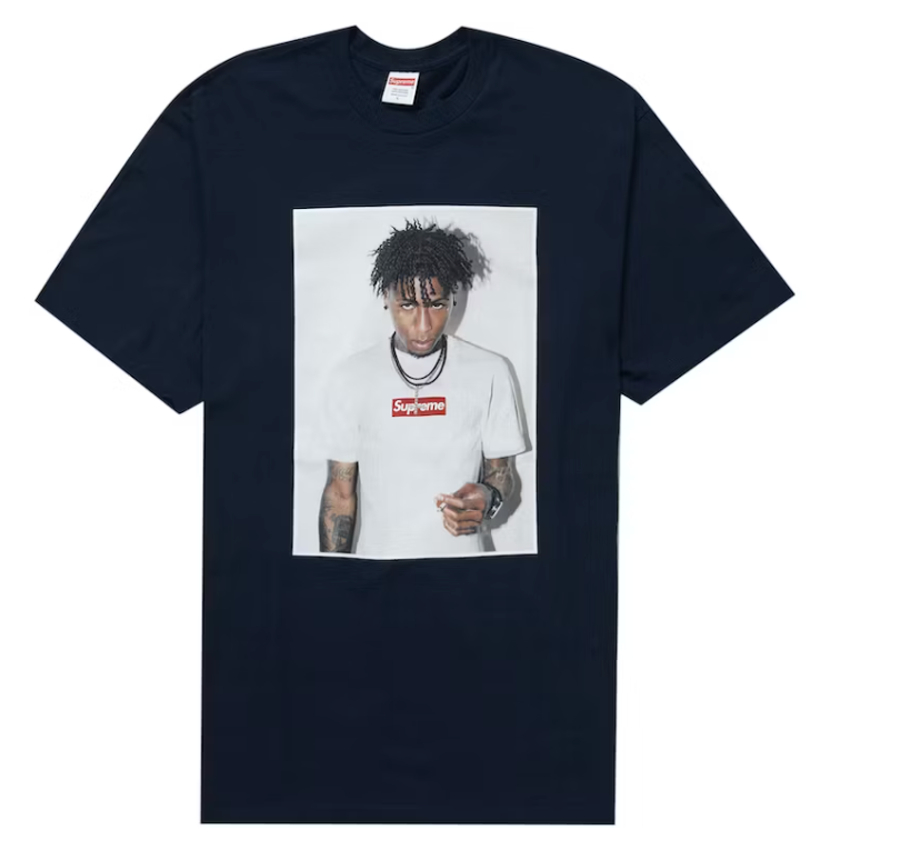 Supreme NBA Youngboy Tee Navy