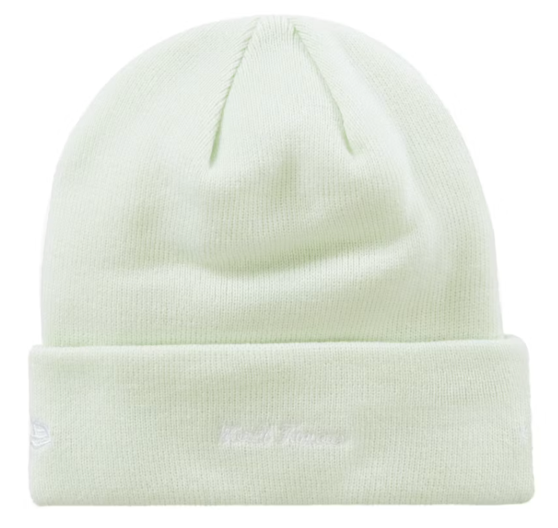 Supreme New Era Box Logo Beanie (FW23) Light Green