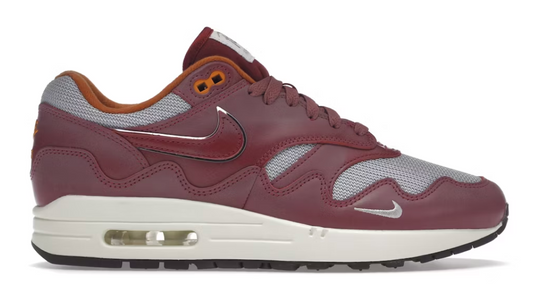 Patta x Air Max 1 Rush Maroon DO9549-001