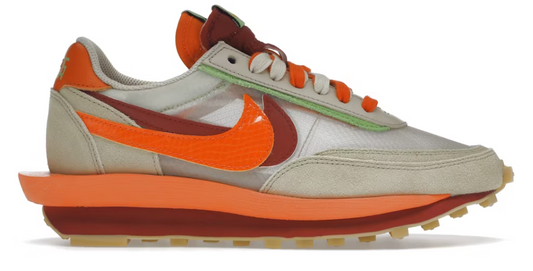 sacai x Clot x LDWaffle Net Orange Blaze DH1347-100