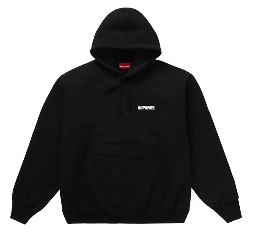 Supreme Crown Hooded Sweatshirt Black