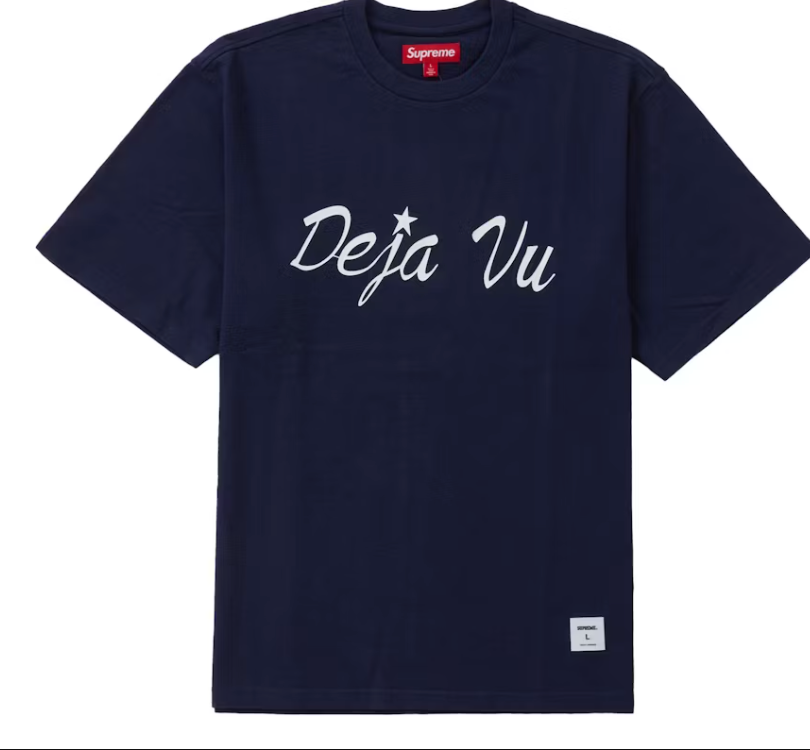 Supreme Déjà Vu S/S Top Navy