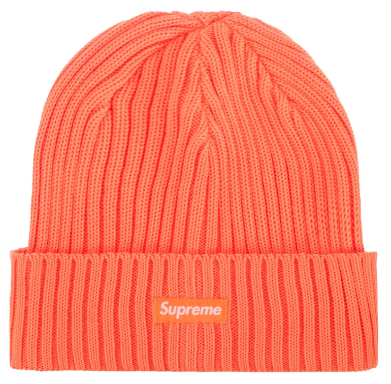 Supreme Overdyed Beanie (SS24) Orange