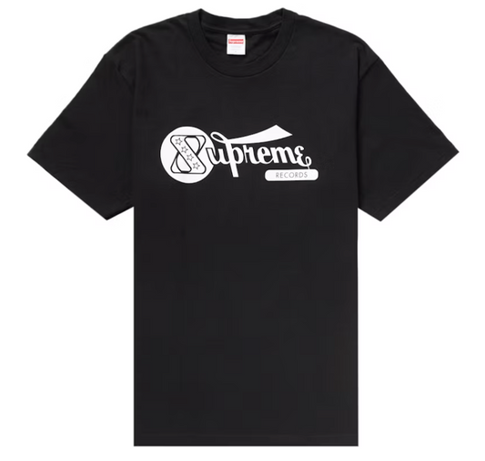 Supreme Records Tee Black