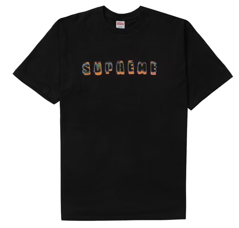 Supreme Stencil Tee Black