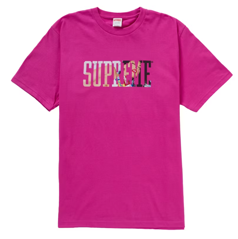 Supreme Tera Patrick Collegiate Tee Magenta