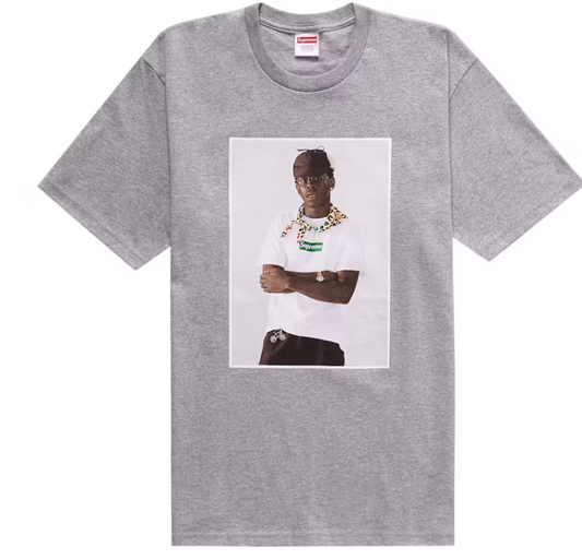 Supreme Tyler, The Creator Tee Heather Grey