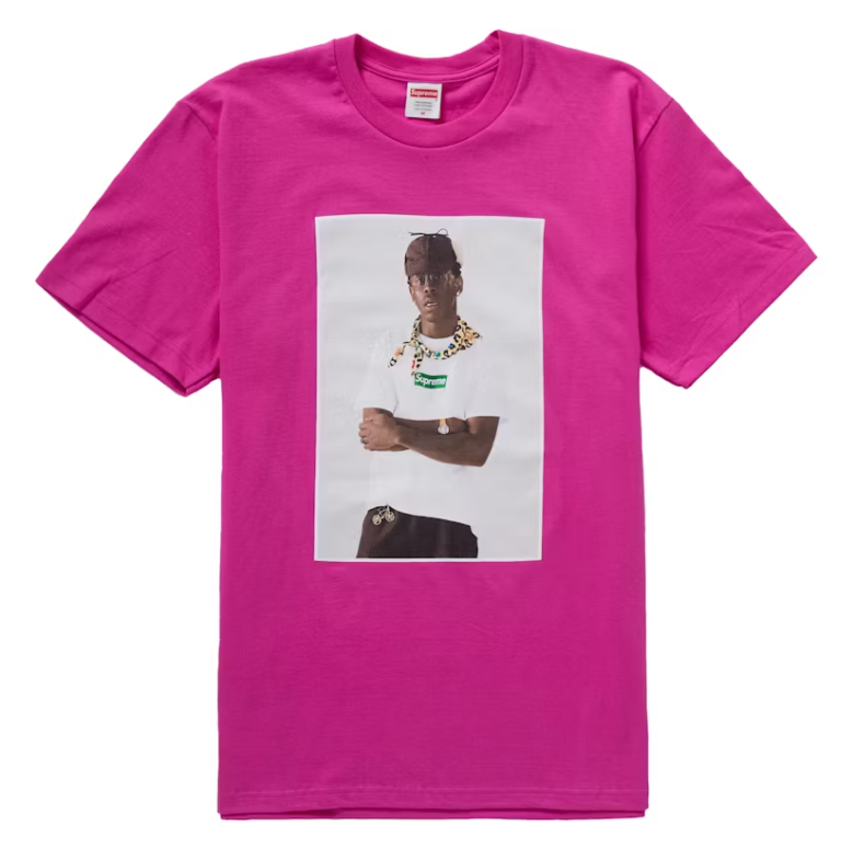 Supreme Tyler, The Creator Tee Magenta