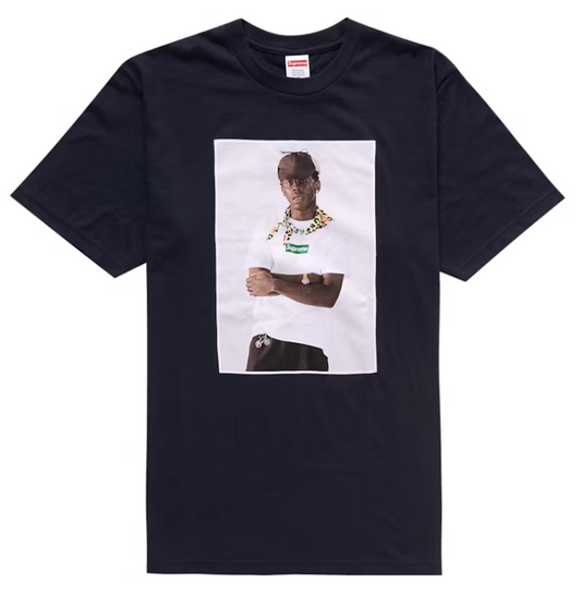 Supreme Tyler, The Creator Tee Navy