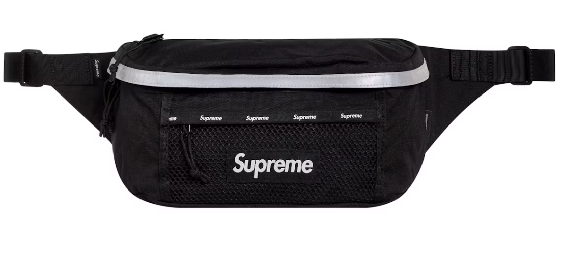 Supreme Waist Bag Black FW24