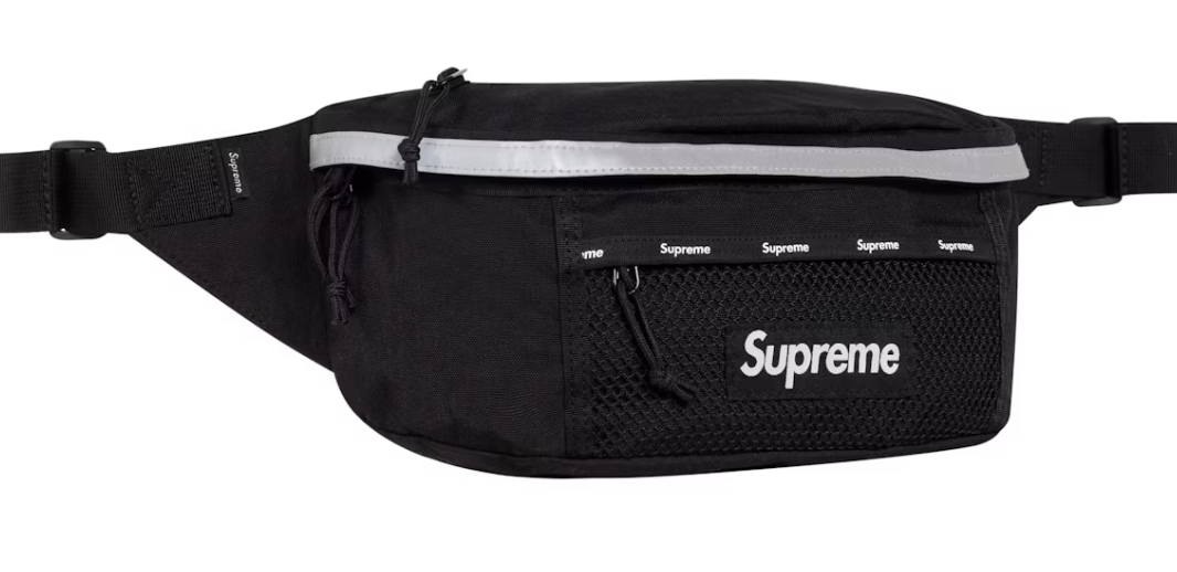 Supreme Waist Bag Black FW24