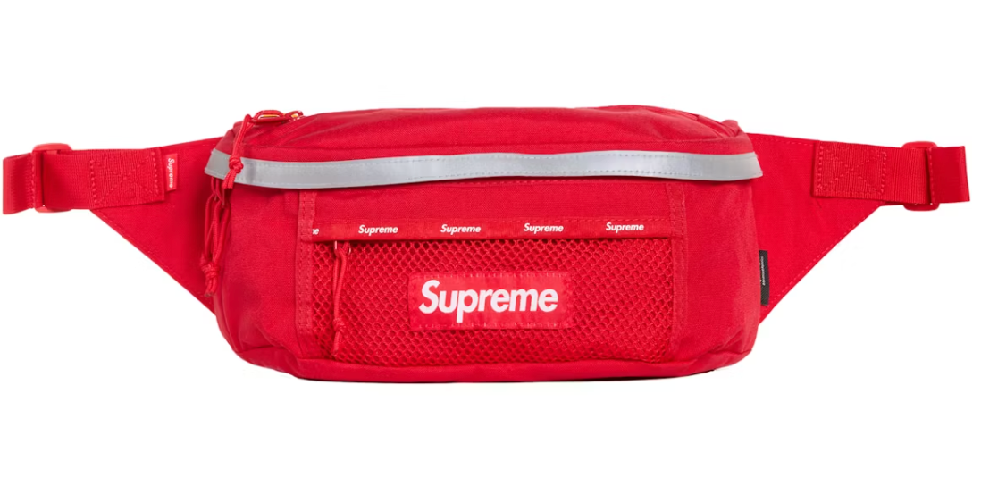 Supreme Waist Bag Red SS24