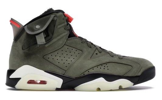 Travis Scott x Air Jordan 6 Retro Olive CN1084-200