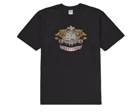 Supreme Diamonds Tee (FW24) Black