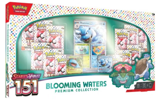 Pokémon Scarlet & Violet 151 Blooming Waters Premium Collection Box