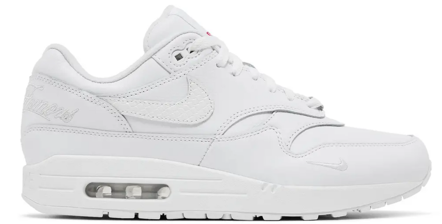 NEW Supreme x Air Max 1 '87 SP Triple White HF8813-100 SIZE 11M OG ALL
