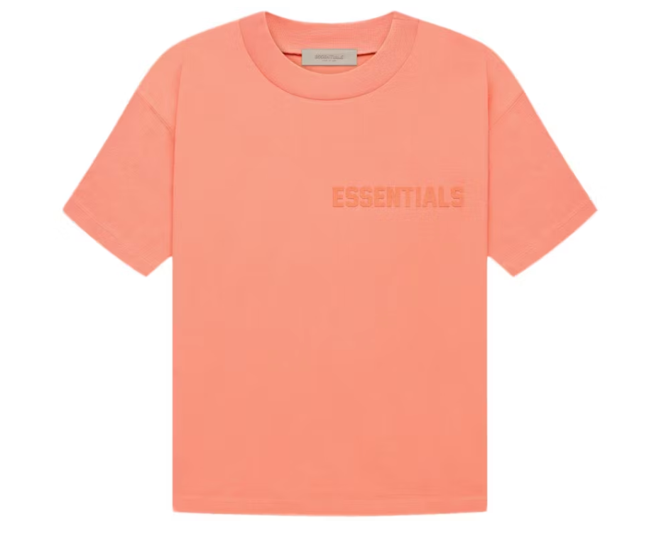 NEW Essentials Fear of God Essentials T-shirt Coral