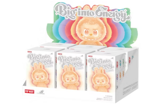 Pop Mart Labubu The Monsters Big into Energy Series Vinyl Plush Pendant Sealed Case (1 or 6 Blind Box)