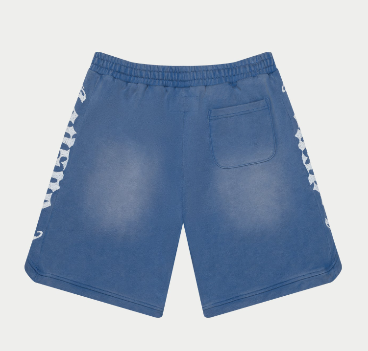 Godspeed Courtside Shorts Blue Sun Fade