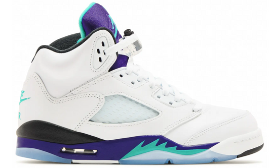 NEW Air Jordan 5 Retro GS Grape 2025 HQ7980-100 SIZE 7Y OG ALL AG25-140