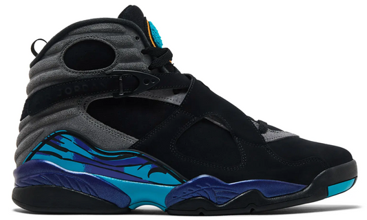 NEW Air Jordan 8 Retro Aqua 2025 305381-006 SIZE 9M OG ALL JY25-287