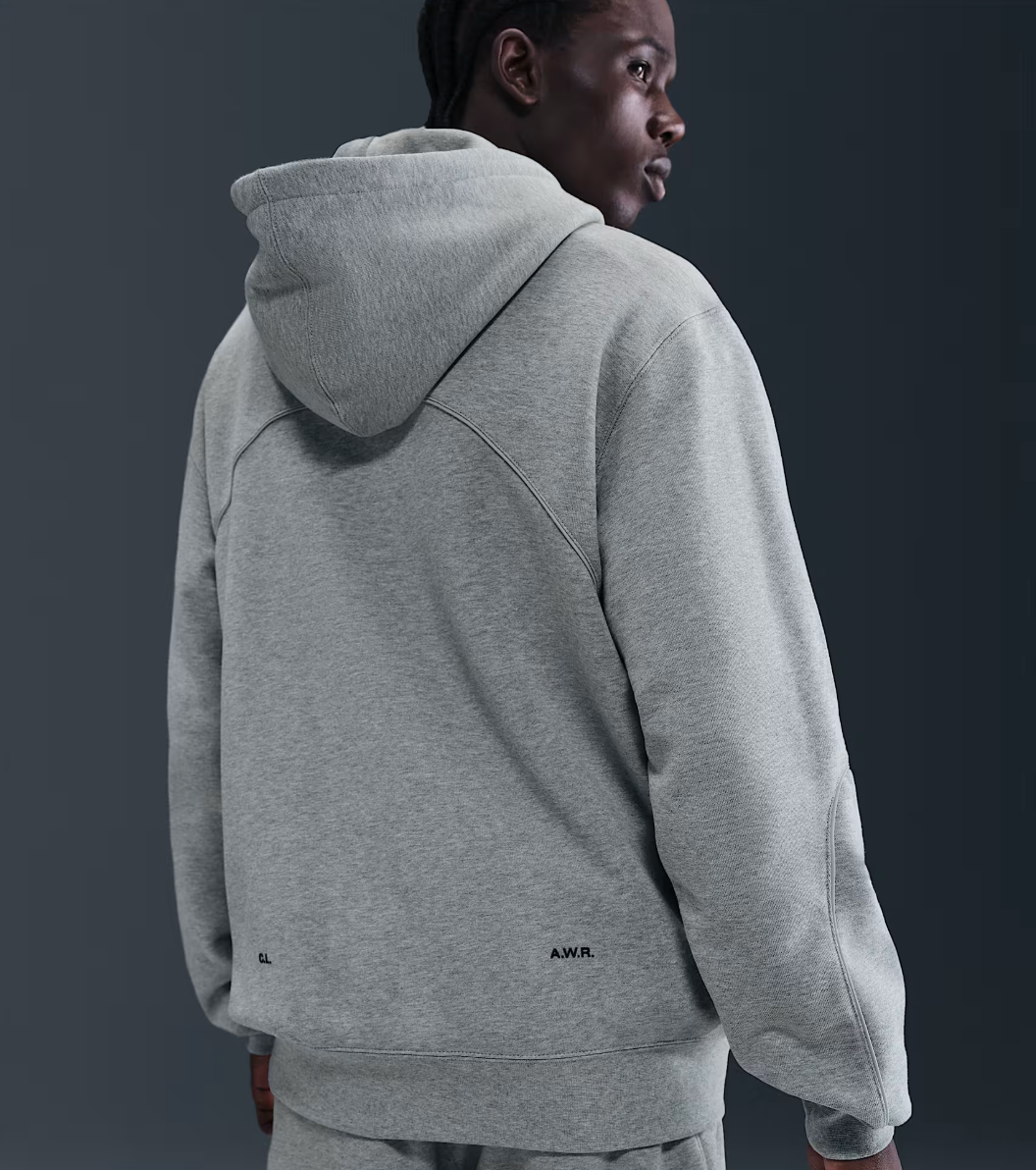 Nike x NOCTA Fleece CS Hoodie 2 Dark Grey Heather/Matte Silver/Black HM5762-021