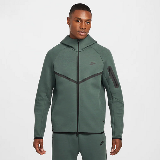 Nike Tech Full-Zip Windrunner Hoodie Vintage Green HV0949-338