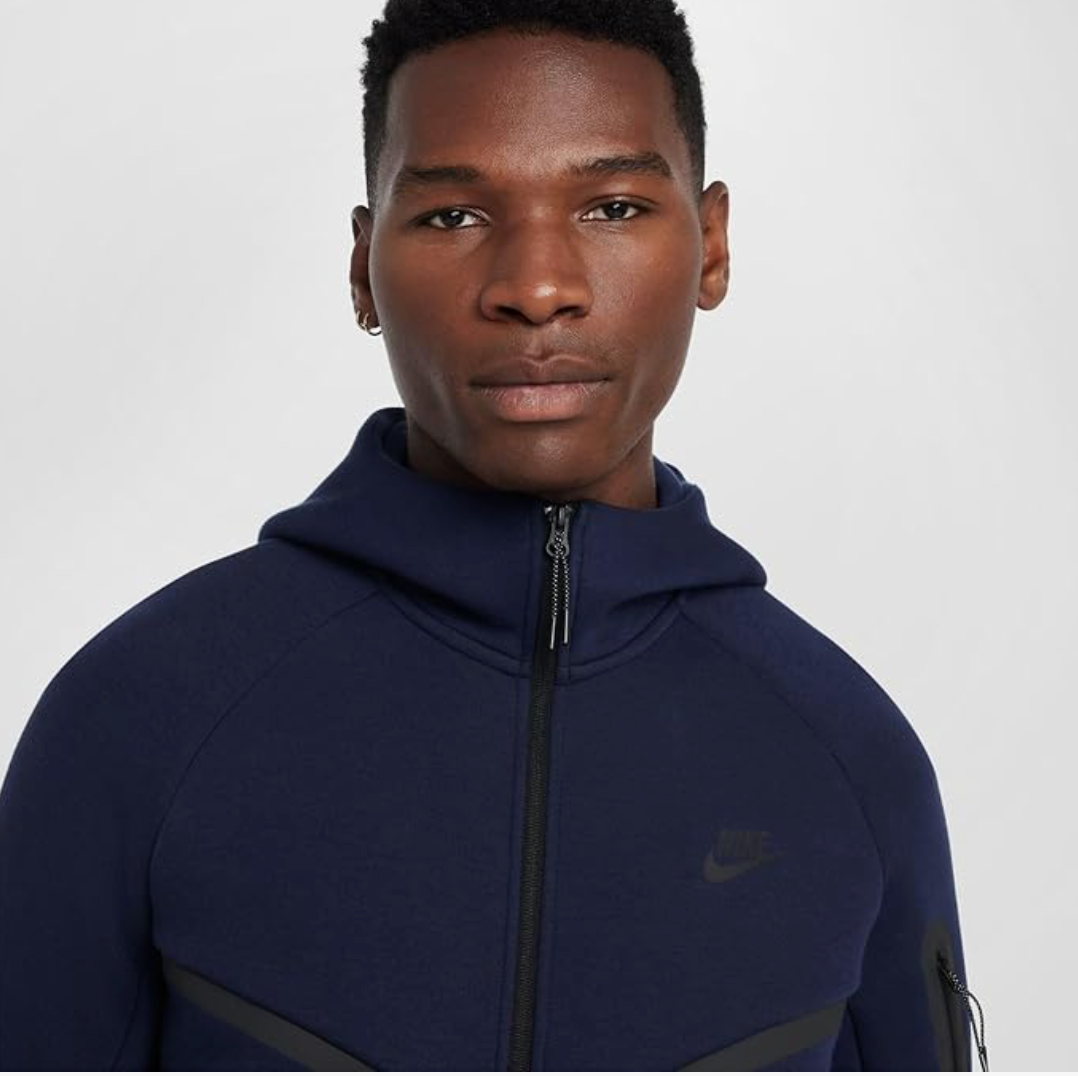 Nike Sportswear Tech Full-Zip Windrunner Hoodie Obsidian/Black HV0949-041