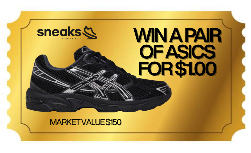 Black Friday Raffle New Asics Entry 10X