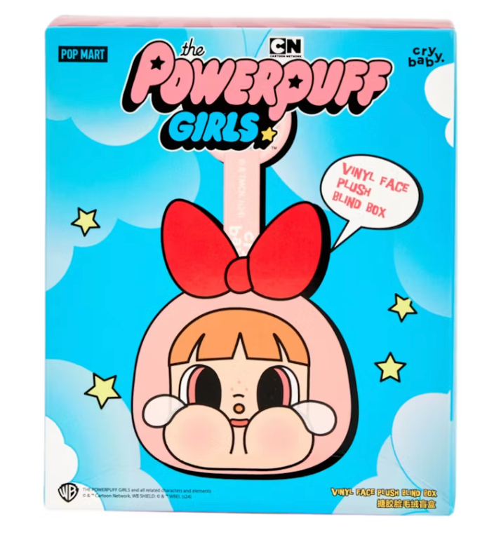 Pop Mart CryBaby x Powerpuff Girls Series Vinyl Face Plush Pendant