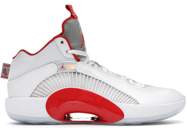 Jordan XXXV Fire Red (Icy Sole)