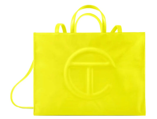 Telfar Shopping Bag Large Highlighter Yellow