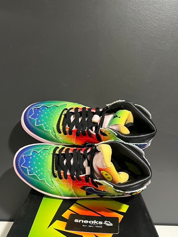 USED SIZE 8M Jordan 1 Retro High J Balvin - Used