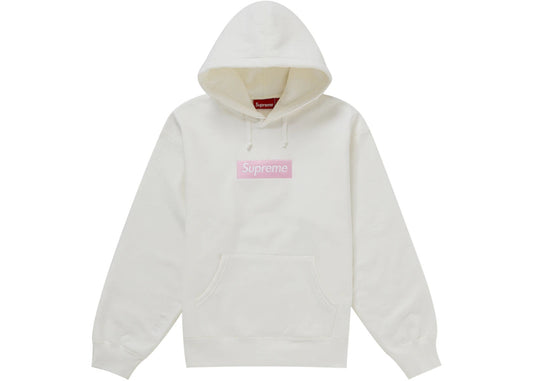 Supreme Box Logo Hooded Sweatshirt (FW25) White