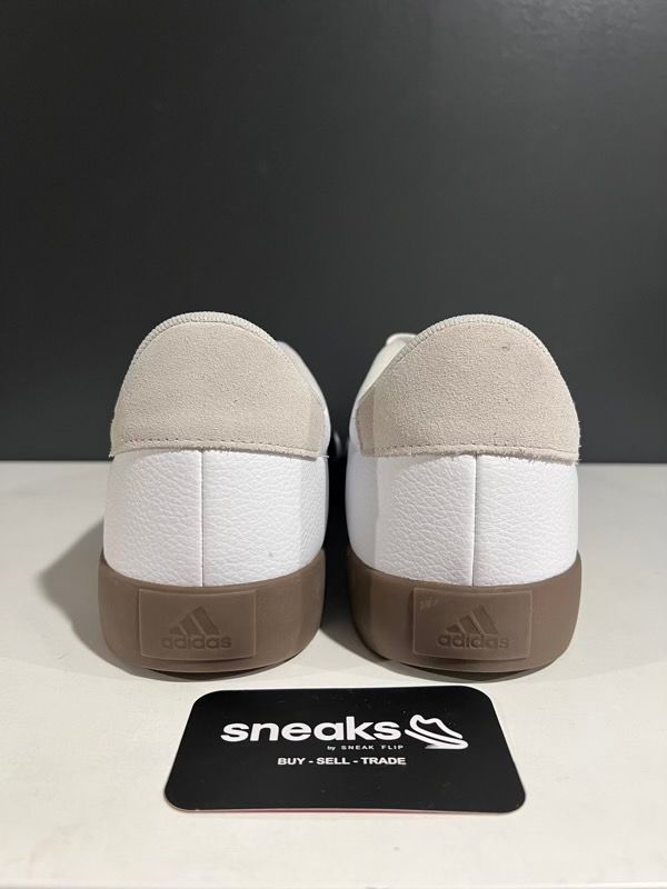 adidas Vl Court 3.0 Cloud White Core Black Grey - New (NO BOX)