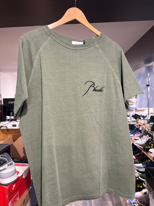 Rhude Military Green T-Shirt