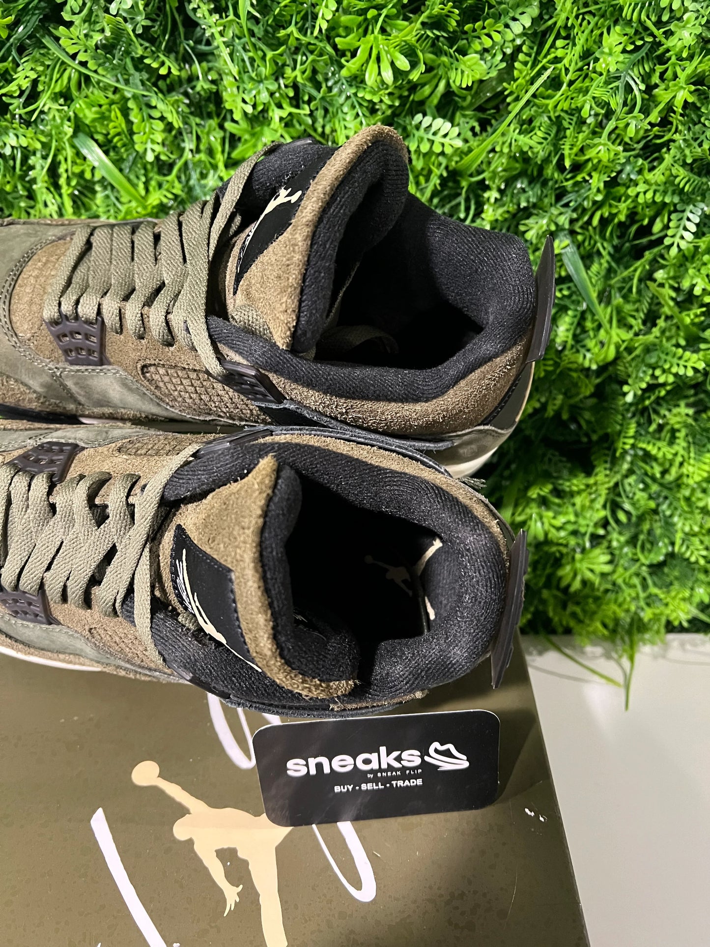 Jordan 4 Retro SE Craft Medium Olive - Used