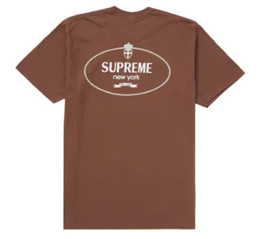 Supreme Crest Tee (FW24) Brown